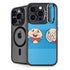 Looney Tunes Porky Pig Two Circles iPhone 16 Pro Kickstand Case